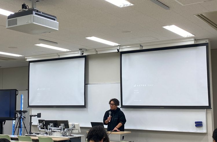 【代表登壇】立命館大学にて代表の藤原が講義しました