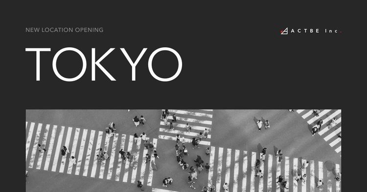 【プレスリリース】アクトビ、東京に事業拠点を開設